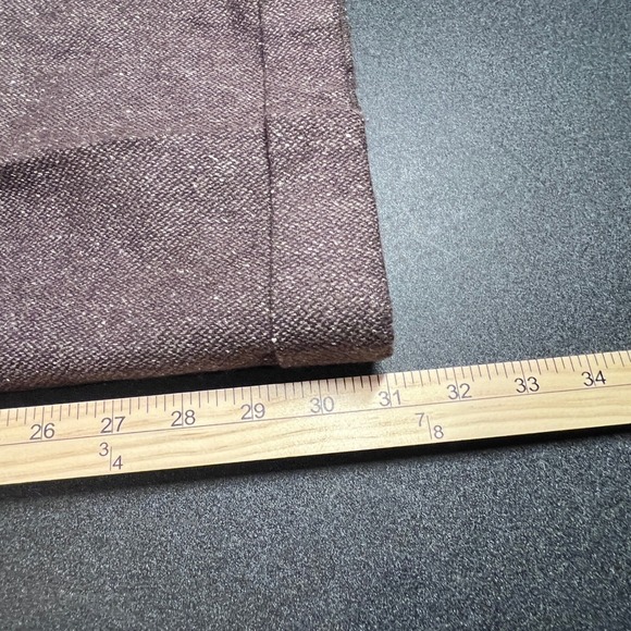 Eddie Bauer Womens Size 6 Wool Silk Blend Trousers Blakely Fit Brown Dress Pants - Picture 16 of 16